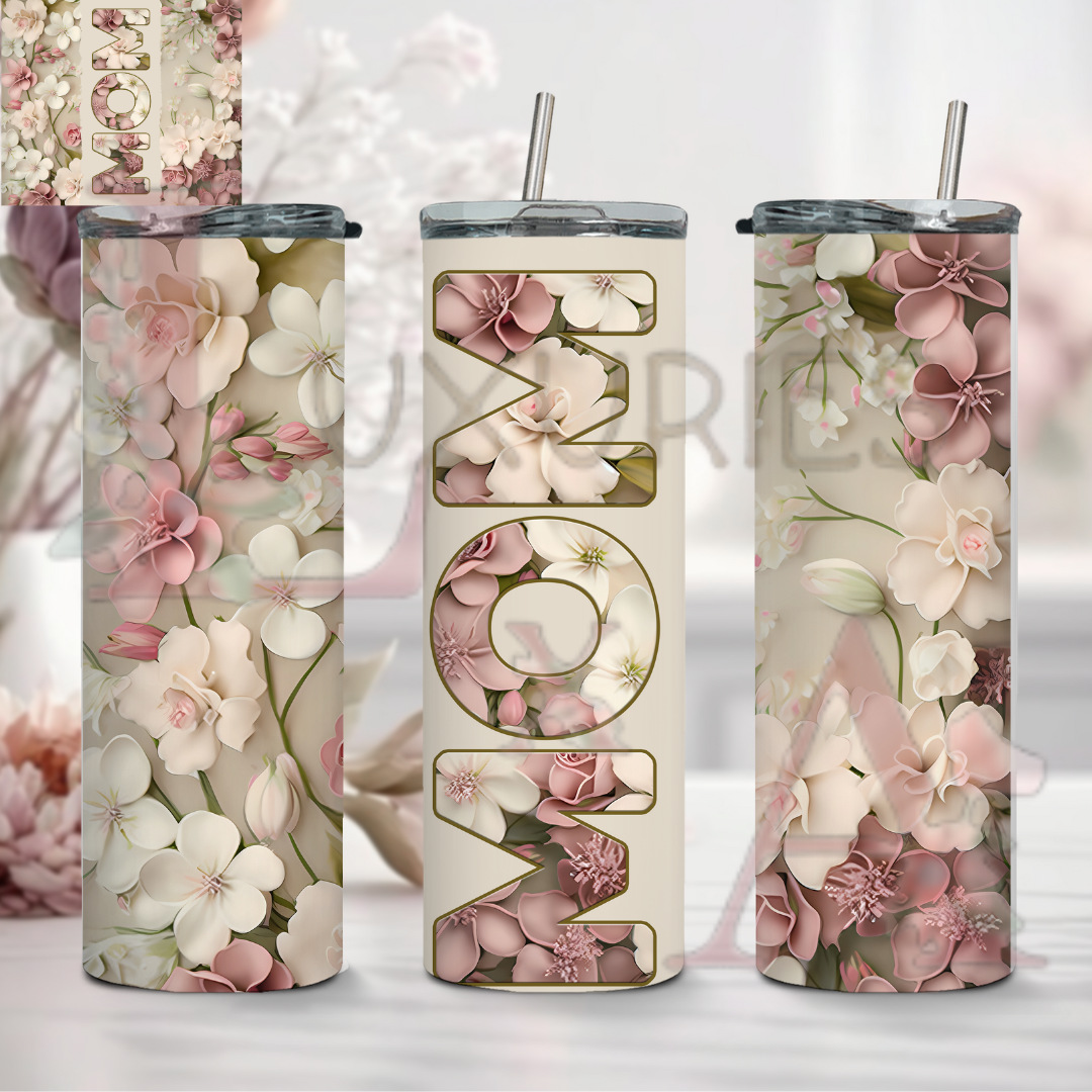 Mom flowers 20 oz Sublimation