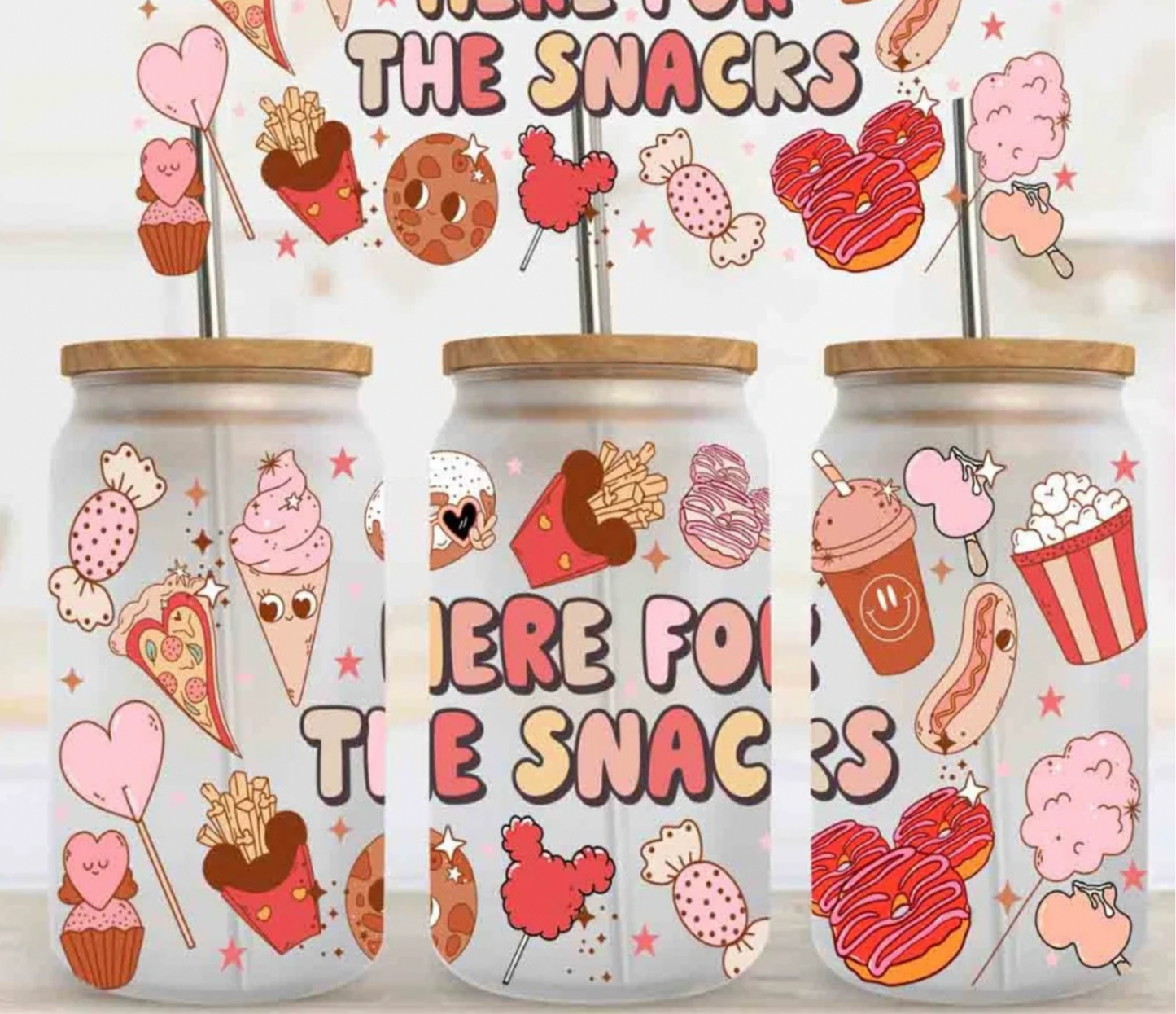 UV DTF wraps ( RTS) -Snacks