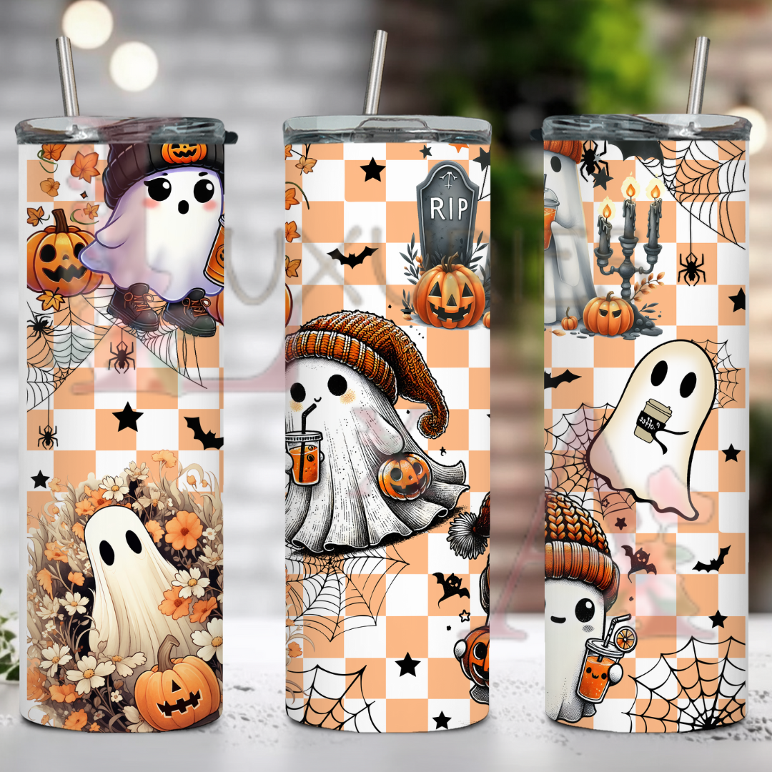 Beanie Ghosts 20 oz sublimation