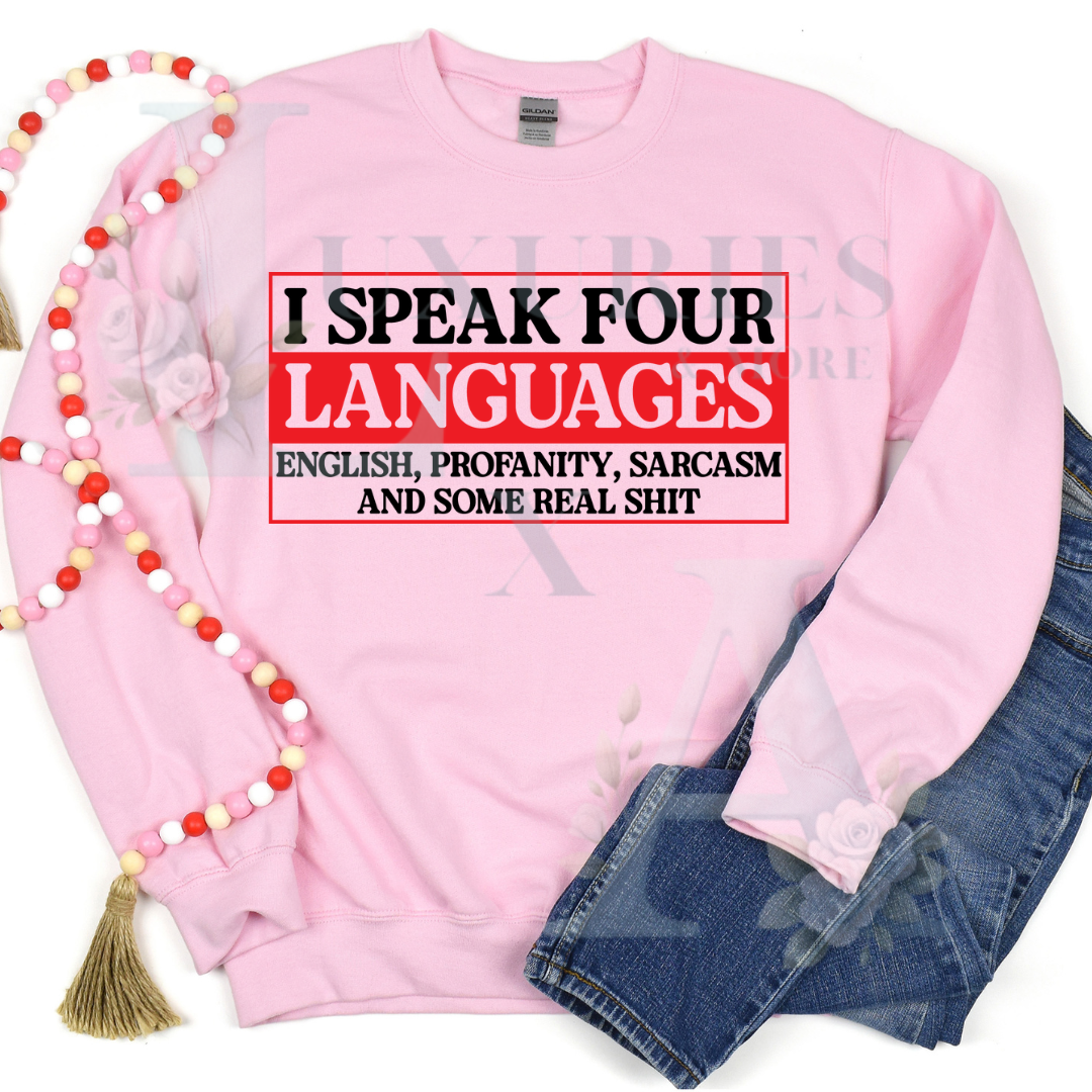 I speak four languages