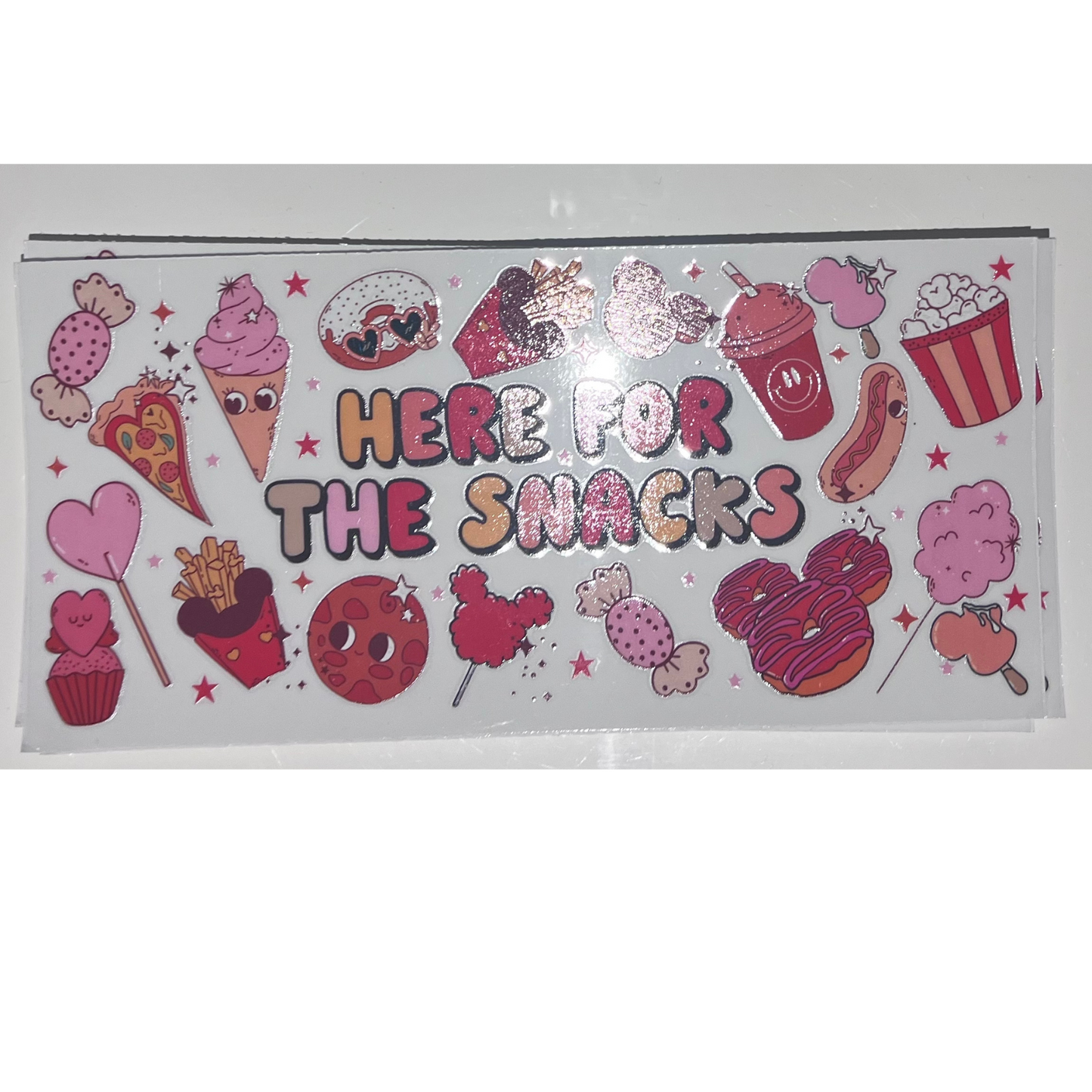 UV DTF wraps ( RTS) -Snacks