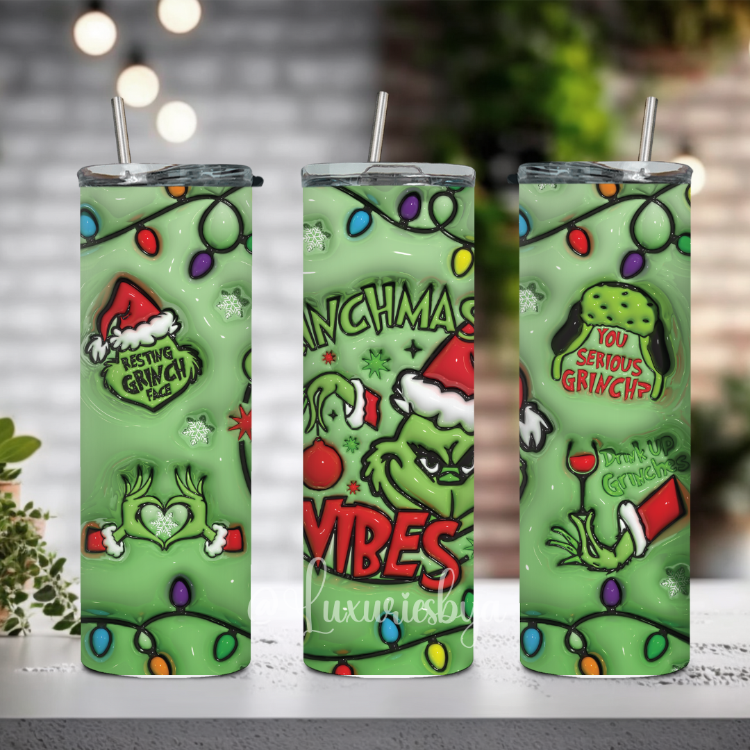 GRINCHMAS VIBEZ 20 oz Tumbler