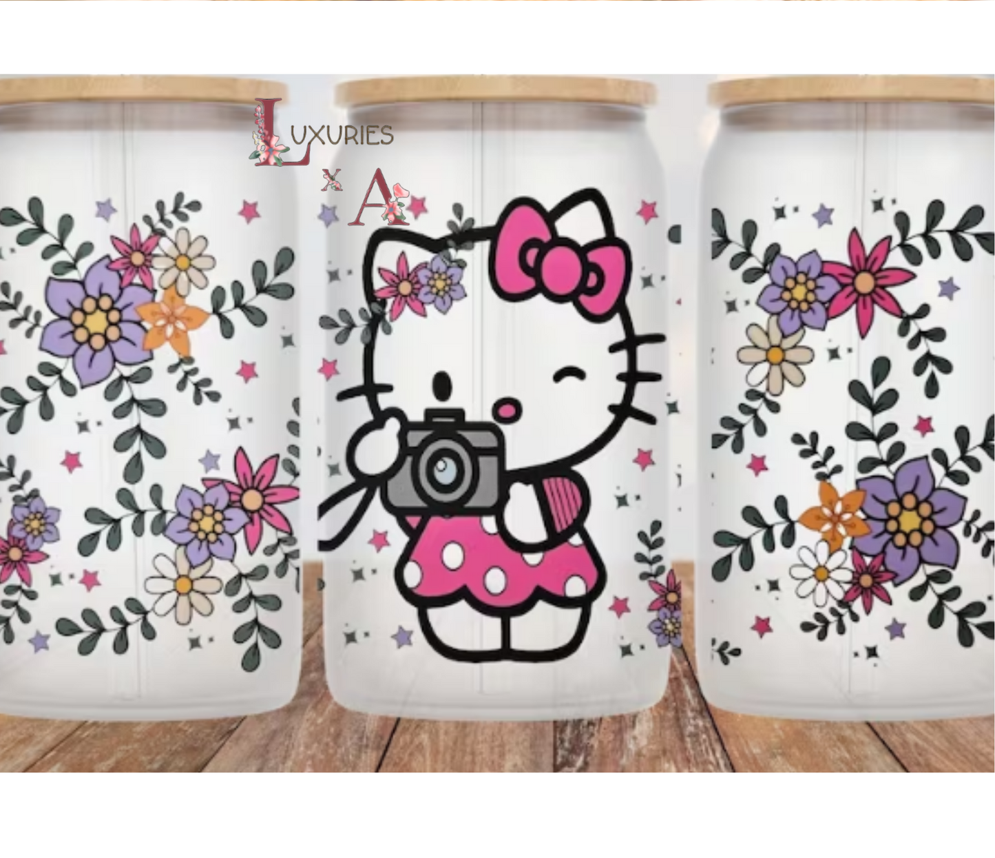 UV DTF wraps ( RTS) - Kitty photographer