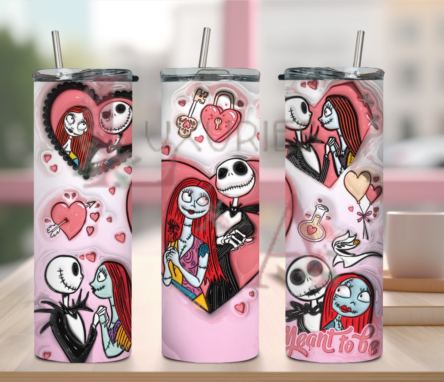 Skeletons in Love 20 oz TUMBLER