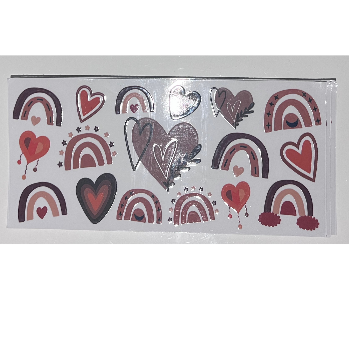 UV DTF wraps ( RTS) - Brown Rainbows