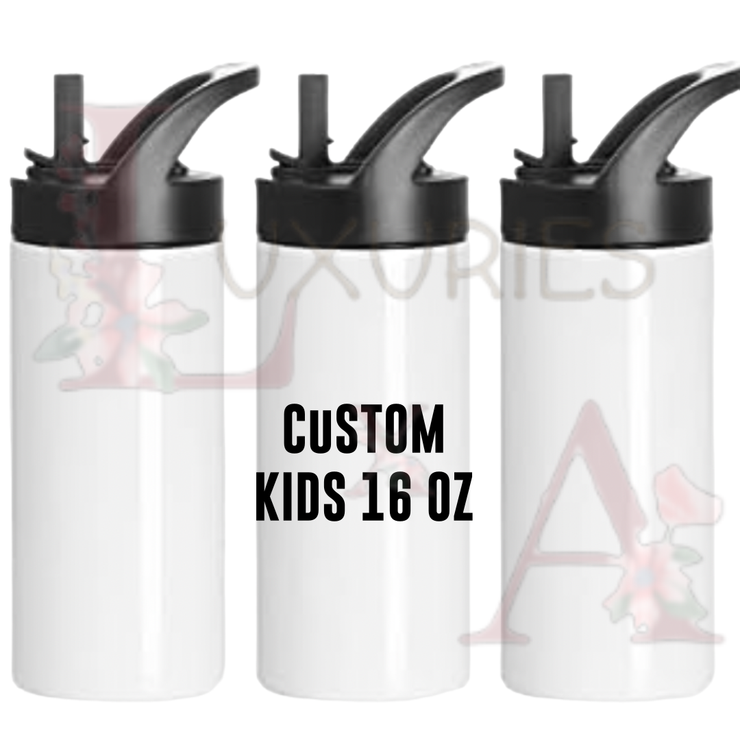 Custom Kids 16 oz tumbler