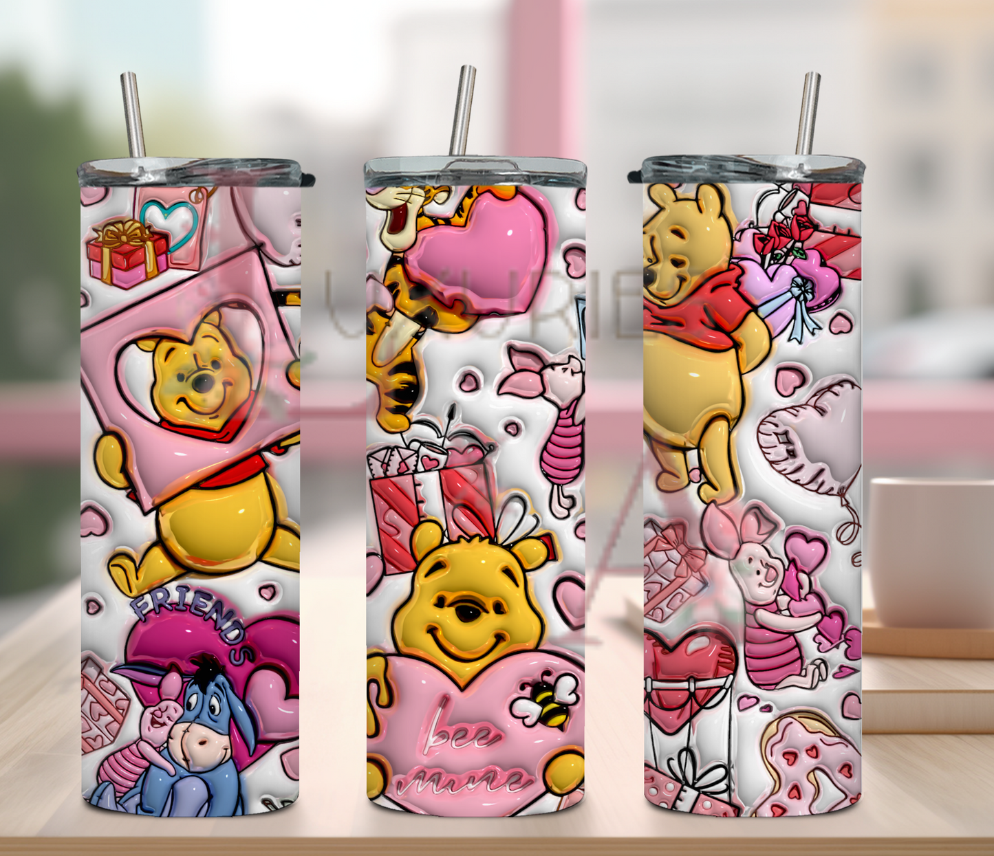 Honey and Hearts 20 oz Tumbler