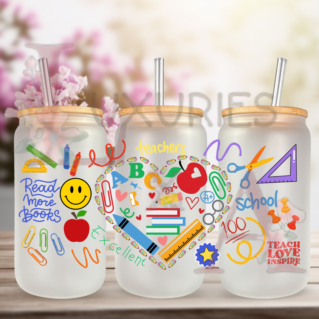 Teachers inspire 16 oz Sublimation