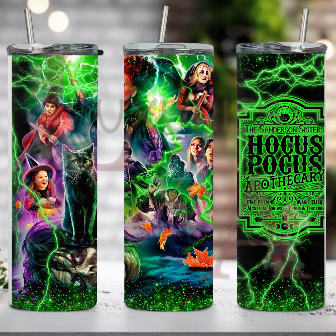 H O C U S P O C U S 20 oz sublimation