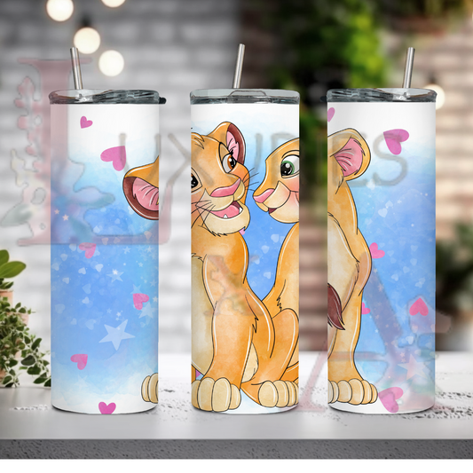 Lions 20 oz tumbler