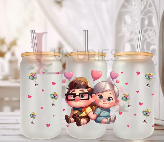 Baby Carl and Ellie 16 oz Sublimation