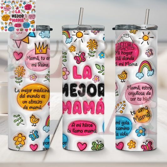 La mejor mama 20 oz sublimation