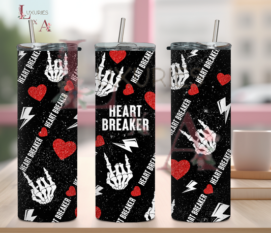 Retro Heart Breaker 20 Oz Sublimation