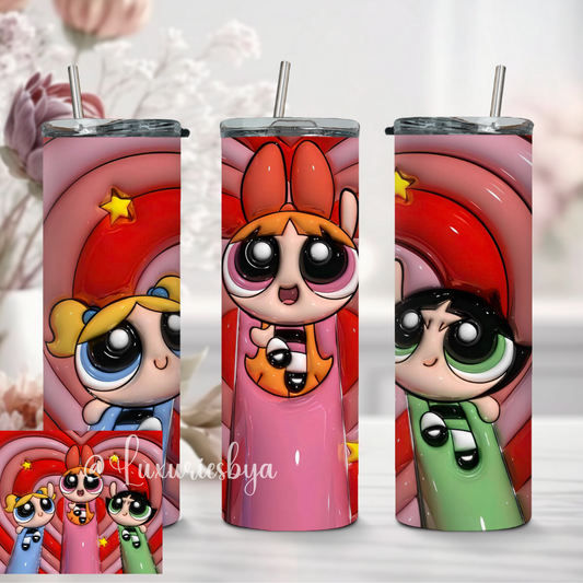 Tres amigas 20 oz tumbler