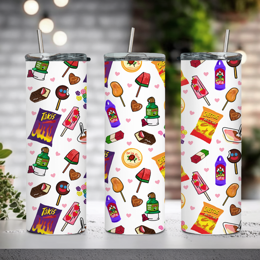 Snack party 20 oz tumbler