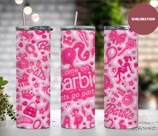 It girl (SUBLIMATION) 20 oz print