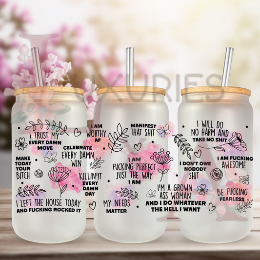 Explicit affirmations 16 oz Sublimation