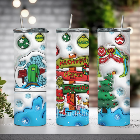 Who - Ville 3D  20 oz tumbler