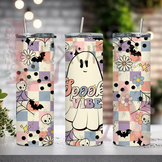 Spooky vibes 20 oz Sublimation