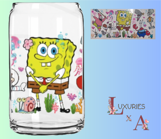 UV DTF wraps (RTS) - Sponge Under the sea