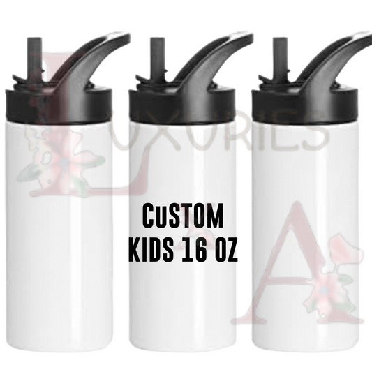 Custom Kids 16 oz tumbler