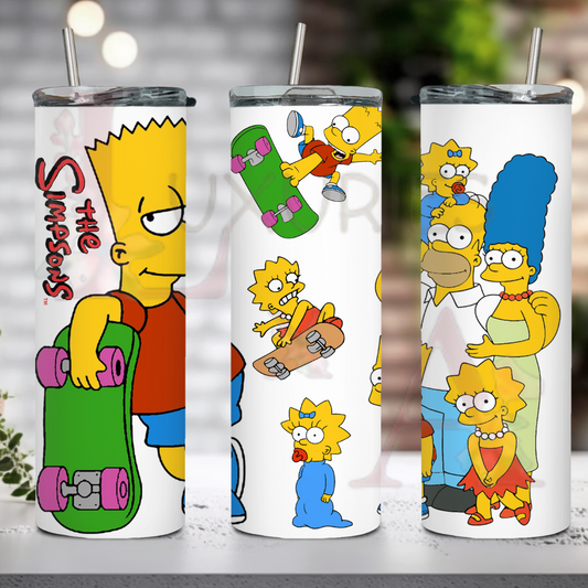 Yellow family 20 oz Tumbler