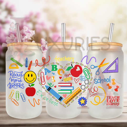Teachers inspire 16 oz Sublimation