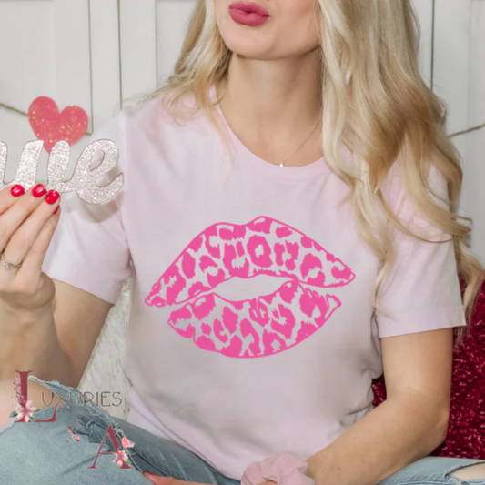 Pink Lips ( SCREEN PRINT )