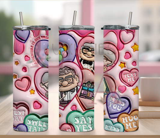 Up in the hearts 20 oz Tumbler