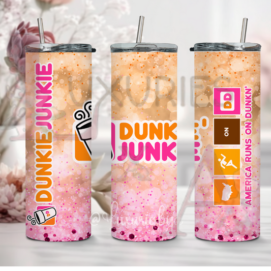 Dunk Junkie 20 oz tumbler
